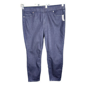 New Lands' End Women's Denim High Rise Elastic Waist Jeans style 519916 size 20W